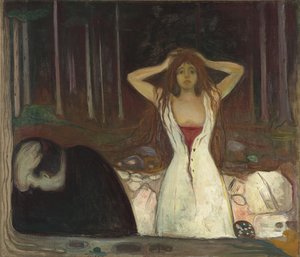 灰 作： Edvard Munch