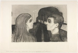 アトラクションⅡ 作： Edvard Munch