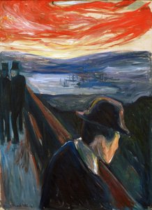 絶望 作： Edvard Munch