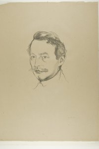 マックス・リンデ博士 作： Edvard Munch