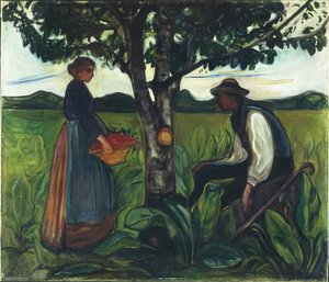 繁殖力、1899-1900年頃 作： Edvard Munch