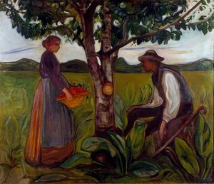 Fertiliy、1898年頃 作： Edvard Munch