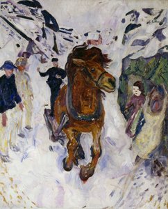 ギャロップホース 作： Edvard Munch