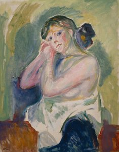 ハーフヌード 作： Edvard Munch
