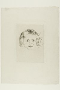 ハーバート・エッシェの娘 作： Edvard Munch