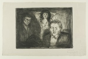 嫉妬 作： Edvard Munch