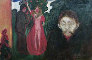 嫉妬 作： Edvard Munch