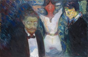 嫉妬 作： Edvard Munch