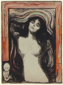 マドンナ 作： Edvard Munch