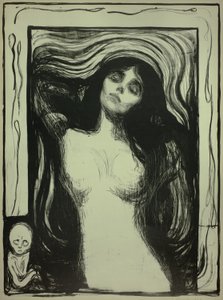 マドンナ 作： Edvard Munch