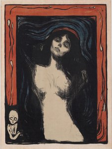 マドンナ 作： Edvard Munch