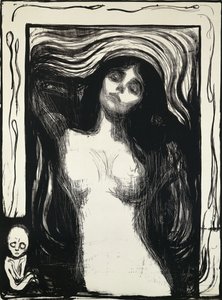 マドンナ 作： Edvard Munch