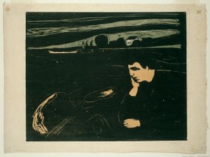 メランコリーⅢ 作： Edvard Munch