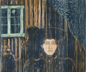 月光;月光 作： Edvard Munch