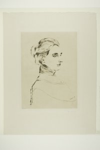 マリー・リンデ夫人 作： Edvard Munch