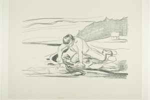 オメガの死 作： Edvard Munch