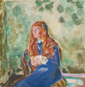 パールの手の肖像、1913 作： Edvard Munch