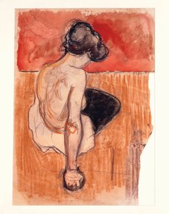シッティングモデル 作： Edvard Munch