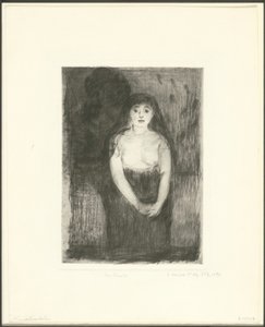モデルの検討 作： Edvard Munch