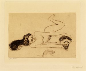 猫 作： Edvard Munch