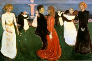 ダンス・オブ・ライフ、1899-1900。 作： Edvard Munch