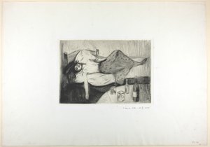 翌日 作： Edvard Munch