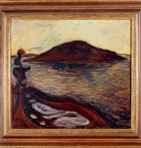 The Island（油彩・キャンバス 作： Edvard Munch
