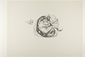 蛇は殺される 作： Edvard Munch