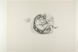 蛇は殺される 作： Edvard Munch