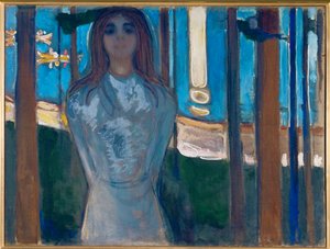 声（油彩・キャンバス） 作： Edvard Munch