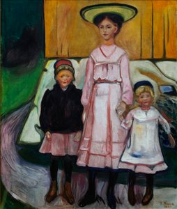 3人の子供 作： Edvard Munch