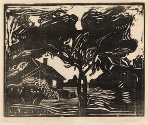 木 作： Edvard Munch