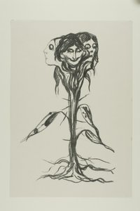 ビネット:アマリリス 作： Edvard Munch