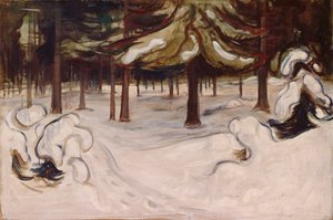 冬 作： Edvard Munch