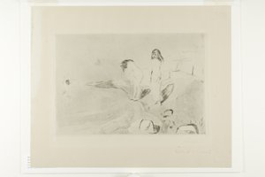 女性の入浴 作： Edvard Munch
