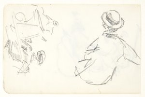 ランゲリーニ絵の人物研究 作： Edvard Weie