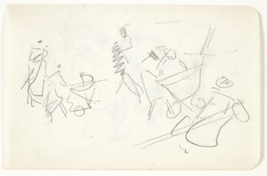 ランゲリーニ絵の構図習作 作： Edvard Weie