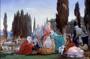 スクータリのお土産、1857 作： Edward A. Armitage