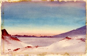 ギャップからのハットポイント、1901年4月（紙にトイレ） 作： Edward Adrian Wilson