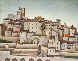 ビオ、1925年頃（キャンバスに油彩） 作： Edward Alexander Wadsworth
