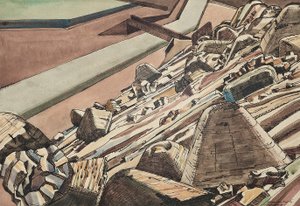 レードルスラグラウンドオークII 作： Edward Alexander Wadsworth