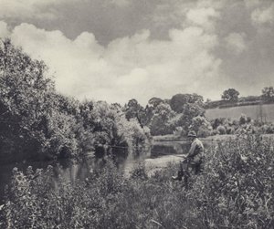 熱波の中で（モノクロ写真） 作： Edward Alfred Barton
