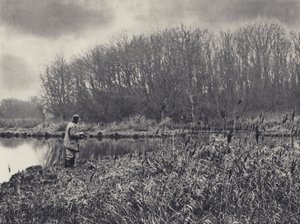 レックフォードでのスピニング（モノクロ写真） 作： Edward Alfred Barton