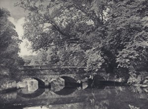 ウィルトン橋（モノクロ写真） 作： Edward Alfred Barton