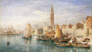 ヴェネツィア、 作： Edward Angelo Goodall