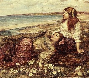 Brighouse Bay, Near Kirkcudbright 作： Edward Atkinson Hornel