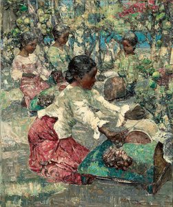 ビルマのレースメーカー 作： Edward Atkinson Hornel