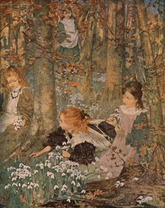 春の到来、1899年、c1930年。 作： Edward Atkinson Hornel