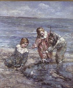 ザ・ロックプール 作： Edward Atkinson Hornel