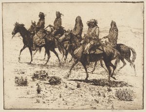 ナバホ族 作： Edward Borein